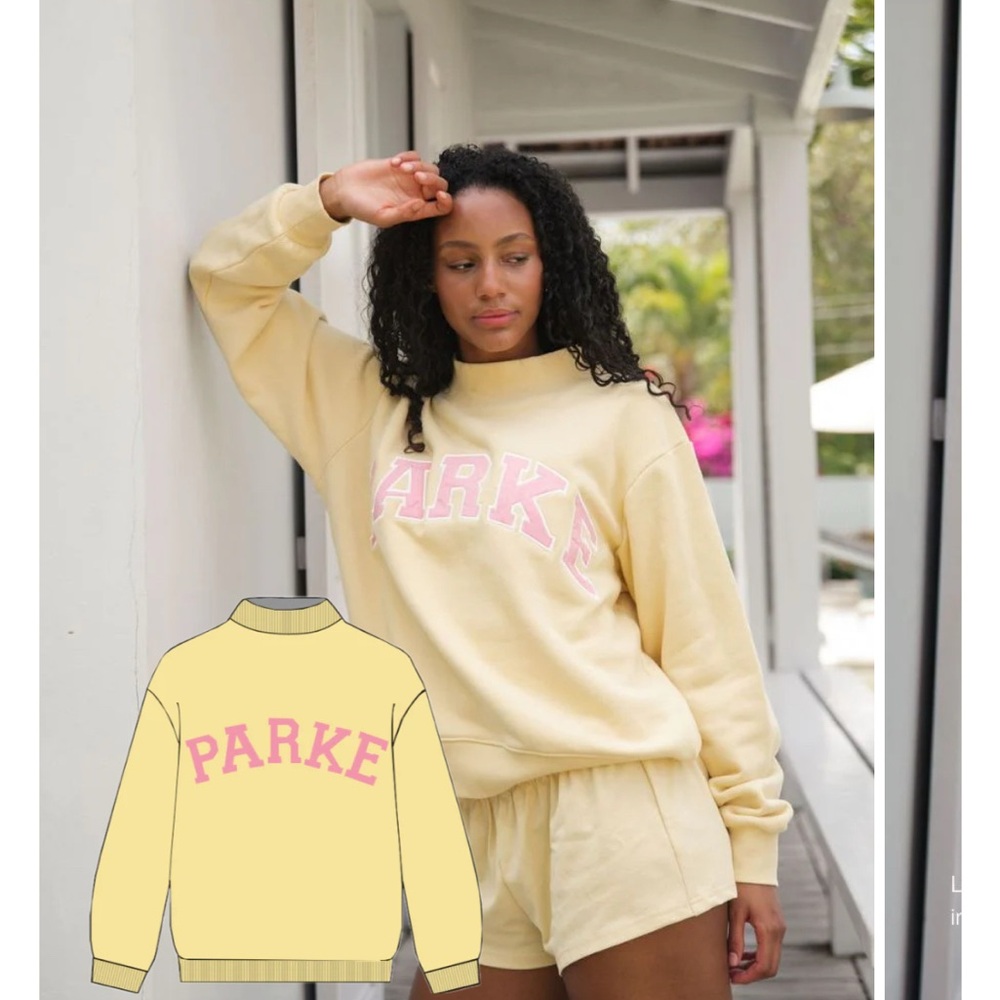 Parke Women's Yellow Sweater